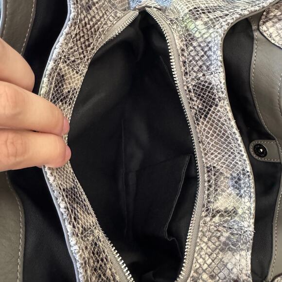 Vintage Coach Python Snake Skin Hobo Bag - Picture 9 of 12